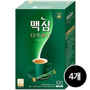 맥심 디카페인 커피믹스 400T(100Tx4개)