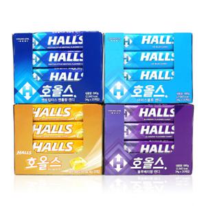 HALLS 홀스 잠깨는 사탕 골라담기 27.9gx20개