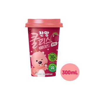 동원 소와나무 잔망 쿨피스에이드 300mL 자두맛X12컵/컵음료/유산균음료