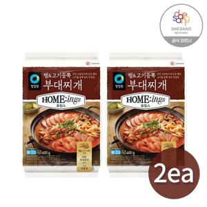 호밍스 햄고기 듬뿍 부대찌개 600g x 2