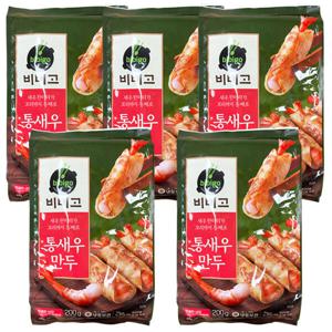 비비고 통새우만두 200g 5세트