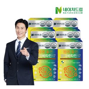 몸에 좋은 멀티비타민17 900mg x 30정 6박스