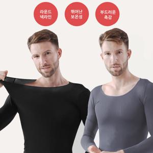 (1+1) 남성 경량내의/겨울내복 간절기내의 발열내의 히트텍