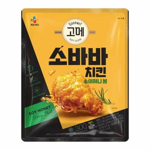 (신세계라이브쇼핑)CJ 고메 소바바치킨 소이허니 봉 300g X 5개