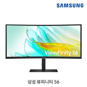 삼성전자 뷰피니티 S6 S34C650U 34인치 커브드 와이드 모니터 USB-C 내장스피커 100Hz