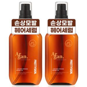 헤어에센스 아르간오일 100ml 2개 헤어세럼 노워시