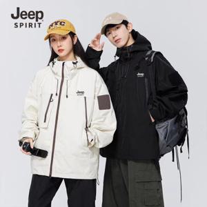 지프 JEEP SPIRIT 남녀공용 아웃도어 자켓 방수방풍 바람막이자켓 아웃도어 등산 캠핑자켓 점퍼 J91