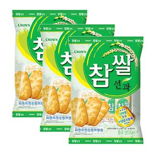 크라운 찹쌀선과 115gx3개