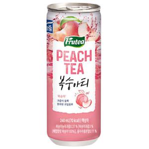 푸르밀 복숭아티 240ml 30캔/음료수/캔음료