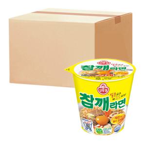 오뚜기 참깨라면 컵 65G x 15개 /1박스