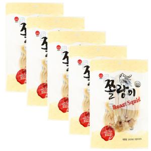 썬푸드 쫄랑이오징어 35g 5봉지/진미/훈제/오징어다리