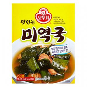 오뚜기 맛있는 미역국 18gx12개