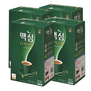 맥심 디카페인 커피믹스 400T(100Tx4개)