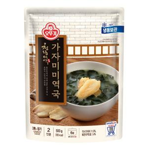 청담미역 가자미 미역국 500g x 3개