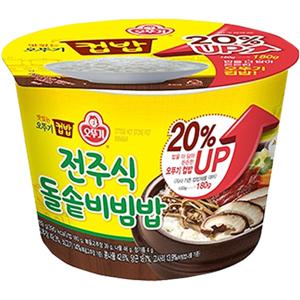 오뚜기 컵밥 전주식돌솥비빔밥 269g x 12개(1BOX).