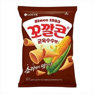 롯데 꼬깔콘 군옥수수맛 67g (넉넉한 유통기한x오늘발송)