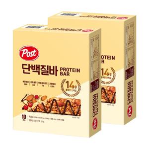 포스트 단백질바 10개입 (500g) X2개