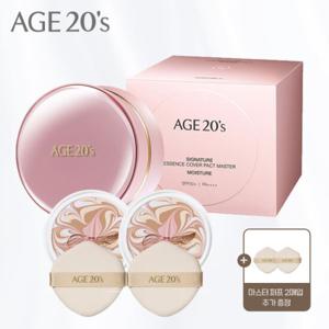 [에이지투웨니스]AGE20S 시그니처 에센스 커버 팩트 마스터 모이스처(케이스1+리필2) (SPF50+ PA++++)
