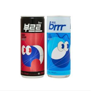 부르르 제로 사이다+콜라 250ml 각30캔 (총60캔)