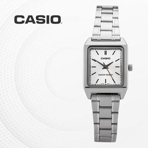 카시오 CASIO 여성용 메탈 빈티지 전자 손목시계 LTP-V007D-7E