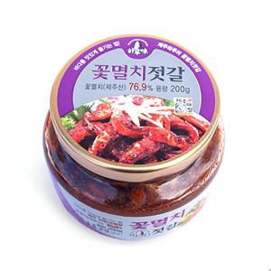 제주 하루미 원조 꽃멸치 젓갈 전통 멜젓 200g