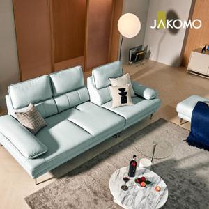 [자코모] 굿뮤즈 스윙 3.5인 기능성 천연면피 소가죽 소파+스툴