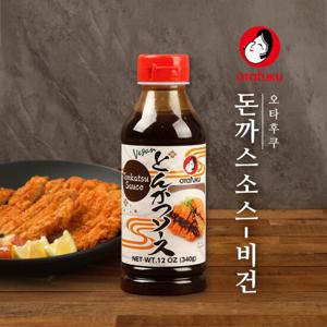 오타후쿠 돈까스 소스 비건 340g 2개 스테이크 바베큐 닭꼬치