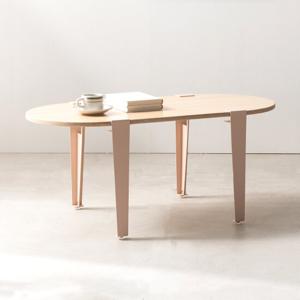 리바트 세계가구 프리즘 오벌 테이블 클램프세트