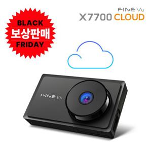 [보상판매/한정수량 300대] 파인뷰 X7700 CLOUD 블루투스 블랙박스 자가설치 64GB로업