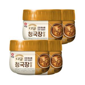 다담 청국장 양념 530g x4개