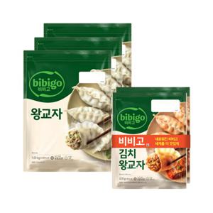 비비고 왕교자 1.05kg x3개+김치 420g 2개