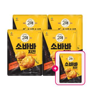 고메 소바바치킨 소이허니 순살 375g 4+1개(총 5개)