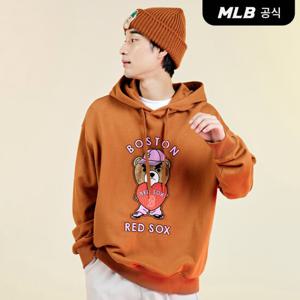 [MLB공식] 메가베어 헤비웨이트 메가오버핏 후드티 B (Brown)