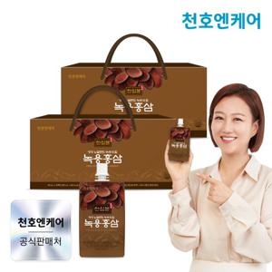 [천호엔케어] 천심본 녹용홍삼 80ml 30팩 2박스