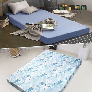 리브맘 빨아쓰는 세븐존 매트리스(11cm)+커버 슈퍼싱글 3종