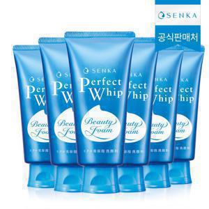 NEW 센카 퍼펙트 휩 폼클렌저 120g 6개 +비타민 휩 15g