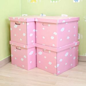 [올리빙] 구름 트렁크 종이정리함 4종