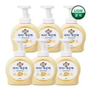 아이깨끗해 손세정제 용기 490ml x 6개(향선택가능)