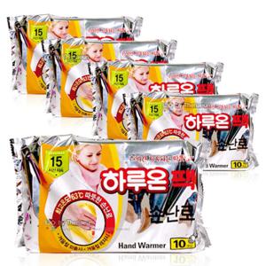 하루온 손난로 50매/하루온팩 핫팩 찜질팩