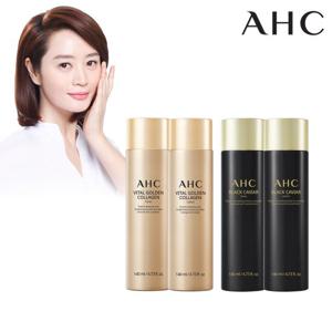 [AHC] 블랙캐비어/골든콜라겐 토너 140ml or로션 140ml 타입 택1