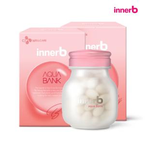 [CJ공식] 이너비 아쿠아뱅크 히알루론산 2박스/2개월분