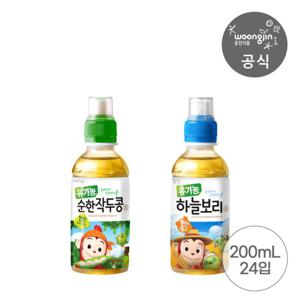 웅진식품 어린이 차음료 200mL 12+12 택2