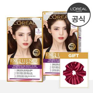 [로레알] [2개] 엑셀랑스 듀오크림 염색약 9종 택1