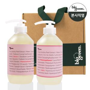 [선물세트]빅그린 임산부샴푸500ml+임산부바디워시500ml