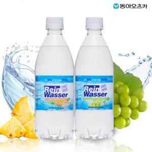 라인바싸 탄산수 PET500ml 샤인머스캣20입+파인애플 20입