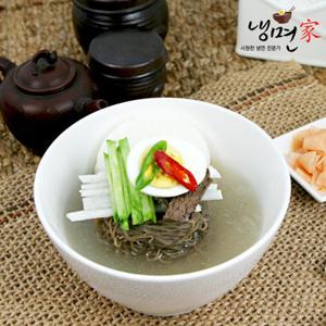 [냉면家]시원한 메밀 물냉면 10인분 (사리2kg＋사골육수350g*10봉)