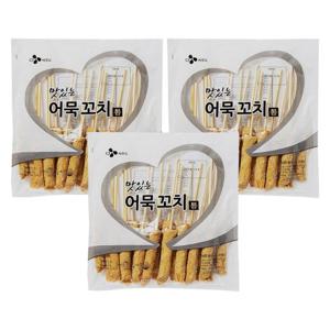 CJ씨푸드 맛있는 어묵꼬치 (봉) 640g x 3개