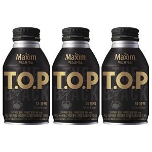 맥심 티오피 TOP 더블랙 275ml x 24캔 보틀커피 커피음료