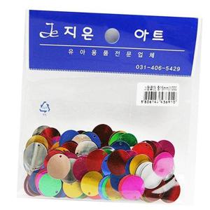 [XBH996MO]스팡클 원중 15mm 1SET 공예 꾸미기 미술 비즈