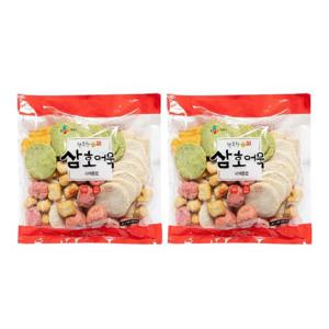 CJ씨푸드 사색종합 삼호어묵 1kg x 2개